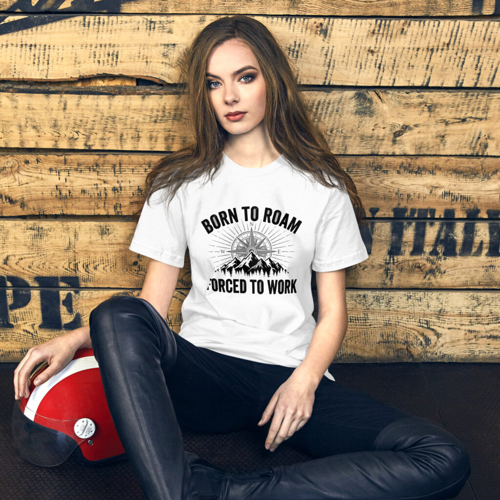 Born to Roam T-shirt Alternate